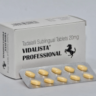 Vidalista Professional vs Cialis (Tadalafil Sublingual Tablets 20/40mg) price India & UK